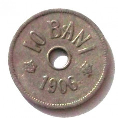 G5. ROMANIA 10 BANI 1906 J ** foto