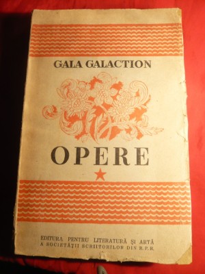 Gala Galaction - OPERE ,vol.I Ed. 1949 foto