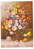#carte postala(ilustrata)-FLORI