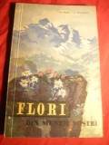 Al.Beldie ,C.Pridvornic - Flori din Muntii nostri -Ed. 1959 , ilustratii, Alta editura