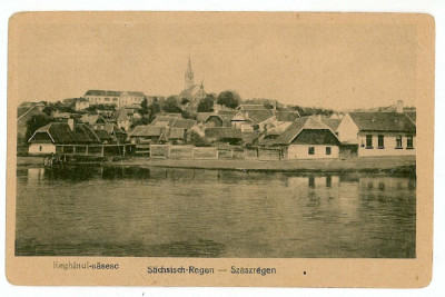 1771 - REGHIN, Mures - old postcard - used - 1923 foto