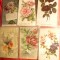 Set 6 Ilustrate Tematica Flori- Trandafiri 1900-1928