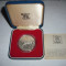 Moneda de Argint - 1 OUNCE - Calitate PROOF - UK CROWN COIN -1977 -SILVER JUBILEE
