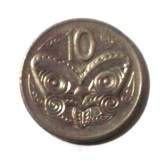 G5. NOUA ZEELANDA NEW ZEALAND 10 CENTS 1980, 5.66 g., Cu-Ni, 23.62 mm **, Australia si Oceania