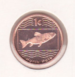 Bnk mnd North Pole 1 cent 2012 unc, fauna, America de Nord