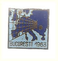 Insigna Volei Bucurest 1963 foto