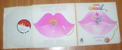 DISC LP: CLAUDE DENJEAN &amp;amp; SYNTHESIZER - OPEN CIRCUIT (w/JOHN LISSAUER) [1973] foto