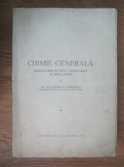 C. D. Nenitescu - Chimie generala (1949) foto