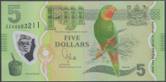 Fiji 5 dolari UNC foto