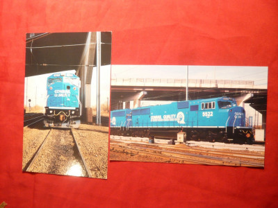 2 Ilustrate - Locomotive 1993 SUA foto