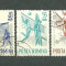 1963 - CE volei, serie stampilata