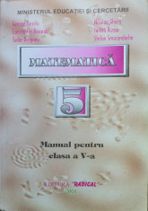 MATEMATICA MANUAL PENTRU CLASA A V-A - George Turcitu, Constantin Basarab foto