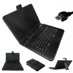 HUSA TABLETA 8 INCH CU TASTATURA MUFA MICRO-USB CALITATE PREMIUM PRET MIC IEFTINA foto