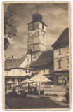 #carte postala(foto)-SIBIU anul 1939, Circulata, Printata