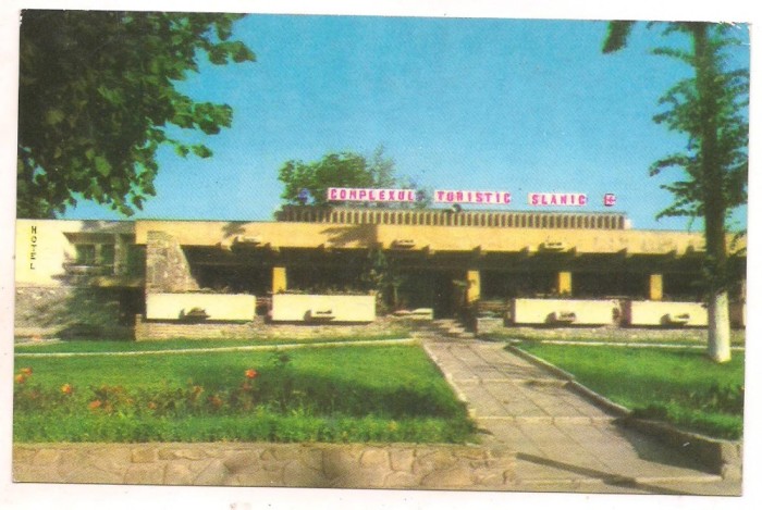 #carte postala(ilustrata)-SLANIC MOLDOVA-Complexul turistic Slanic