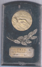 MEDALIE SPORTIVA - F.R.S.A. CUPA P. ANGHELESCU PR. I 1941 foto