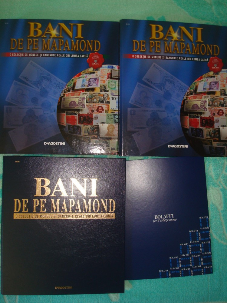 Colectie complete "Bani de pe mapamond" DeAgostini,80 numere | arhiva  Okazii.ro