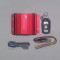 Mini statie auto 4x15 W cu telecomanda , permite intrare de Stick, Card micro SD