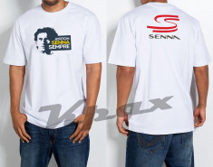 Tricou Ayrton Senna sempre logo F1 formula 1 legend icon Automobilism GT6 update gran turismo curse auto masini street style bumbac 100% idee cadou foto