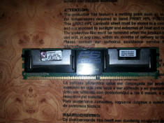 2GB Kingston KTH-XW667 PC2-5300F DDR2-667MHz 240-Pin Fully Buff ECC RAM foto