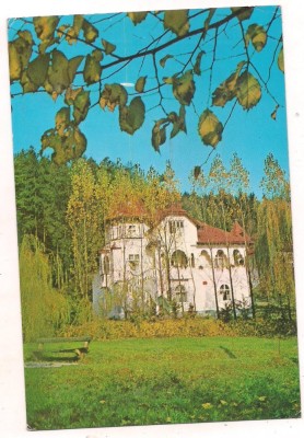 #carte postala(ilustrata)-Singeorz-bai-vila Doina foto