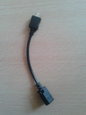 Cablu adaptor, mini USB, mama - micro USB, tata / Adaptor mini usb - micro usb foto