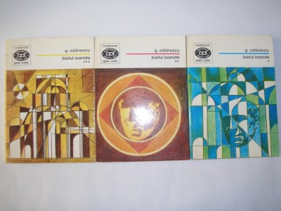 G. Calinescu - Bietul Ioanide (3 volume , 1995),rf3/2 foto