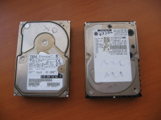 2 x HDD SCSI hardisk 18.4gb fiecare - netestate - 10mii si 15mii rotatii foto