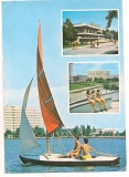 #carte postala(marca fixa)-MAMAIA-Pe lacul Siutghiol