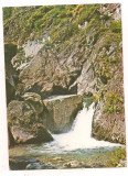 #carte postala(ilustrata)-STANA DE VALE-Cascada Iadolina, Circulata, Printata