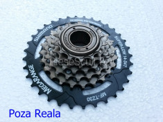 Grup - Bloc Pinion - Pinioane 6 viteze - pinioane Bicicleta Shimano MF-TZ30 foto