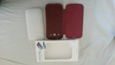 HUSA FLIP SAMSUNG GALAXY S3 CU TOT CU CAPAC IN SPATE ,NEFOLOSITA! foto