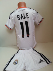 Echipamente sportive copii REAL MADRID - BALE 2014 calitate garatata compleu fotbal foto