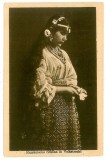 148 - ETHNIC woman, Romania - old postcard - used