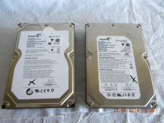 LOT 2 hdd 3.5 inch pc 750 gb ST375064DAS si 1000 GB ST31000528AS defecte, pt placi electronice foto