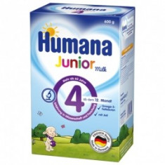 Lapte praf Humana Junior Milch 4 x 600 g foto