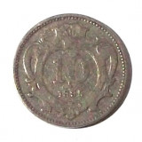 G5. AUSTRIA TRANSILVANIA 10 HELLER 1895, Nickel, Franz Joseph I **