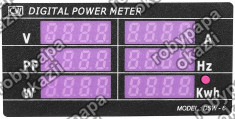 Aparat de masura , de panou - Voltmetru Ampermetru Wattmetru Frecventmetru 78100 foto