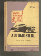 V.Husea-T.Pavelescu-AUTOMOBILUL foto