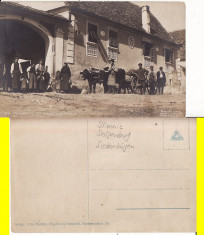 Slimnic, Stolzenburg (jud. Sibiu ) - animata-foto militara, WK1,WWI foto
