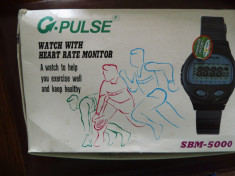 ceas cu monitor cardiac foto