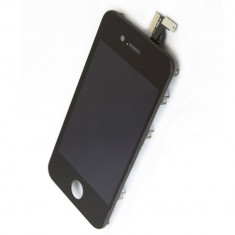 DISPLAY ECRAN LCD + GEAM TOUCHSCREEN DIGITIZER APPLE IPHONE 4 NEGRU ( BLACK ) ORIGINAL foto