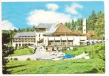 #carte postala(ilustrata)-BRASOV-Hotel Sport, Circulata, Printata