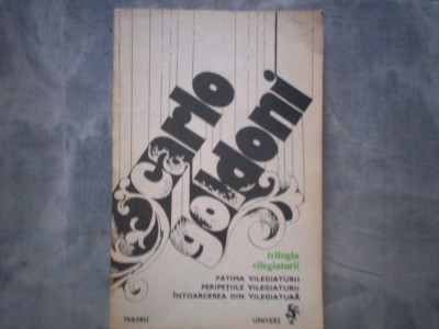 TRILOGIA VILEGIATURII CARLO GOLDONI C 10 foto