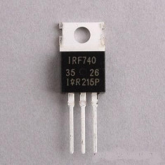 IRF740 IRF 740 MOSFET tranzistor de schimb ideal pentru service-ul invertoarelor foto