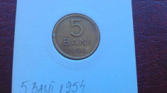 ROMANIA - 5 BANI 1954 - XF ( NR 5555 ) foto