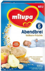 Cereale MILUPA FRUCTE (de seara) cu lapte praf, 500gr, din GERMANIA, exp: 07.12.2014, comanda peste 85 lei si ai transport gratuit cu Posta Romana foto