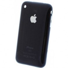Carcasa capac baterie capac spate capac acumulator cu rama metalica nichelata cromata Apple iPhone 3G 16GB NOUA NOU foto