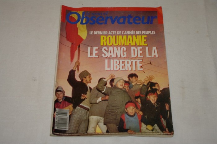 Le nouvel Observateur numero 1312 du 28 decembre 1989 au 3 janvier 1990 - Revolutia romana