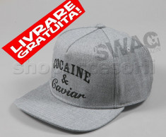 Sapca Cocaine and Caviar Crooks and Castles Snapback LICHIDARE STOC foto